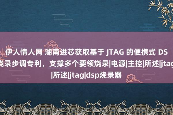 伊人情人网 湖南进芯获取基于 JTAG 的便携式 DSP 烧录器及烧录步调专利，支撑多个要领烧录|电源|主控|所述|jtag|dsp烧录器