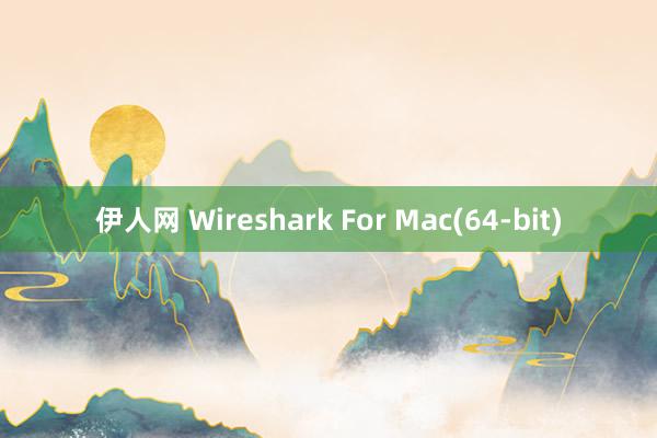 伊人网 Wireshark For Mac(64-bit)